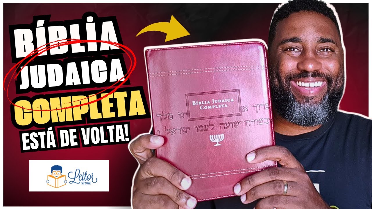 👑Bíblia JUDAICA COMPLETA - Review completo | Flávio Sacramento