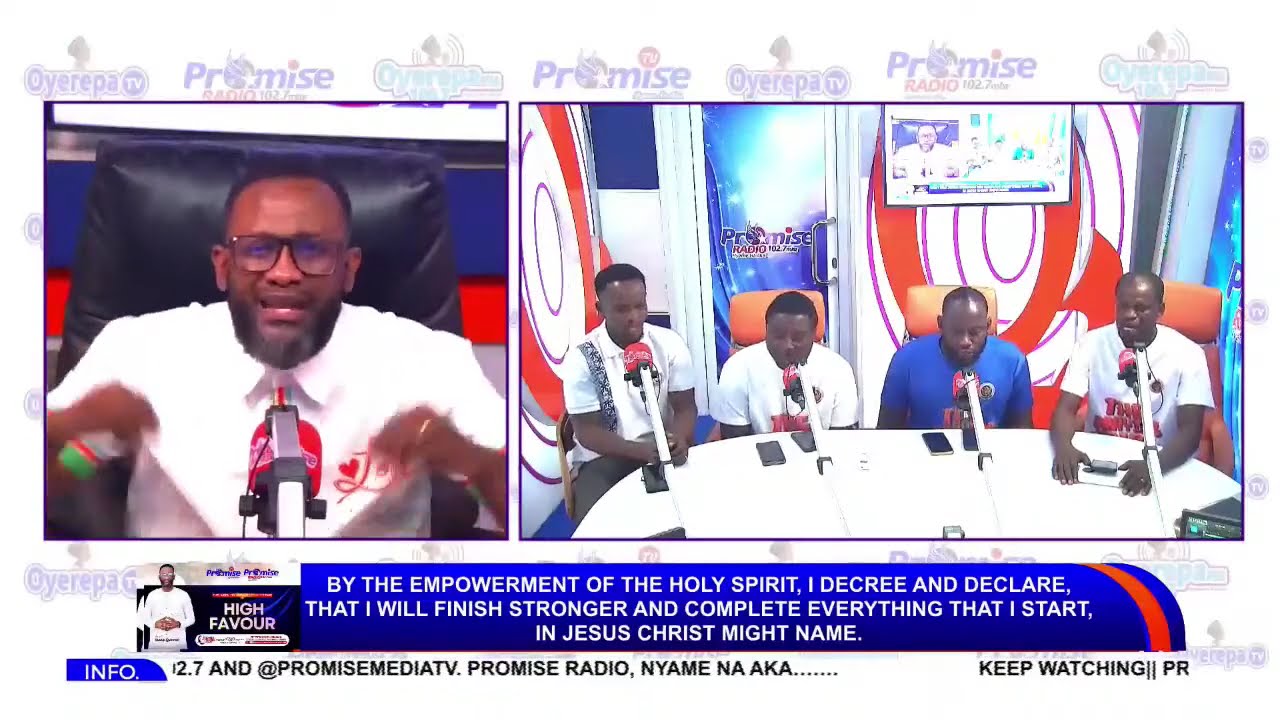PPT - PROMISE PRAYER TIME is live with Daddy Asiamah || (HIGH FAVOR DAY - 1) 23/02/2026