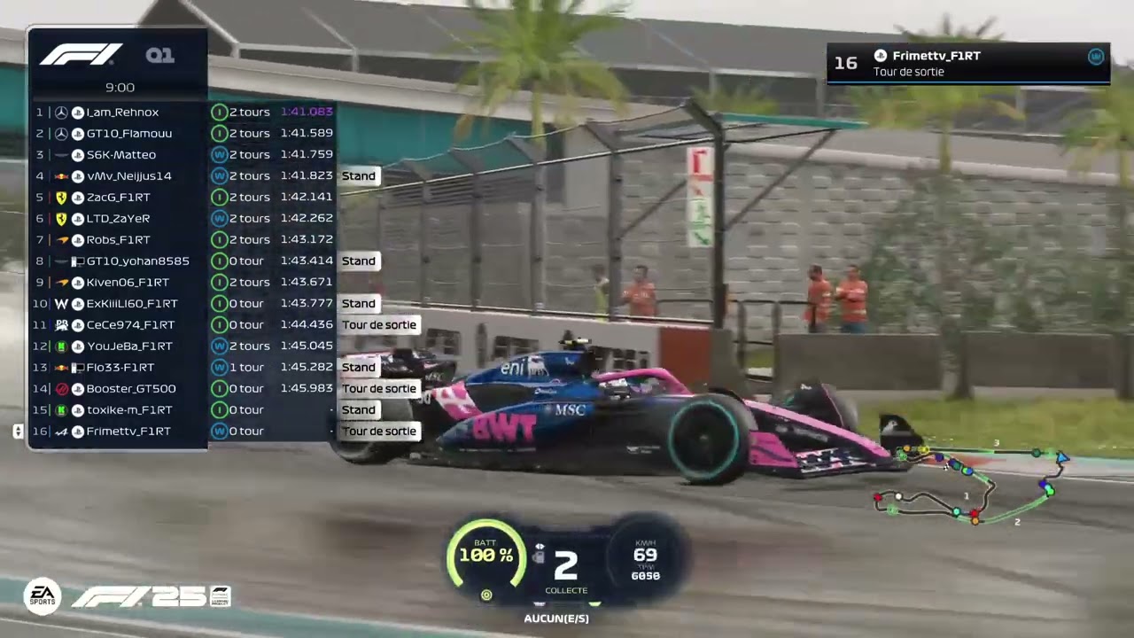 N°457 / F1RT SAISON 12 / 100% / Qualif Courte - MIAMI 14/15