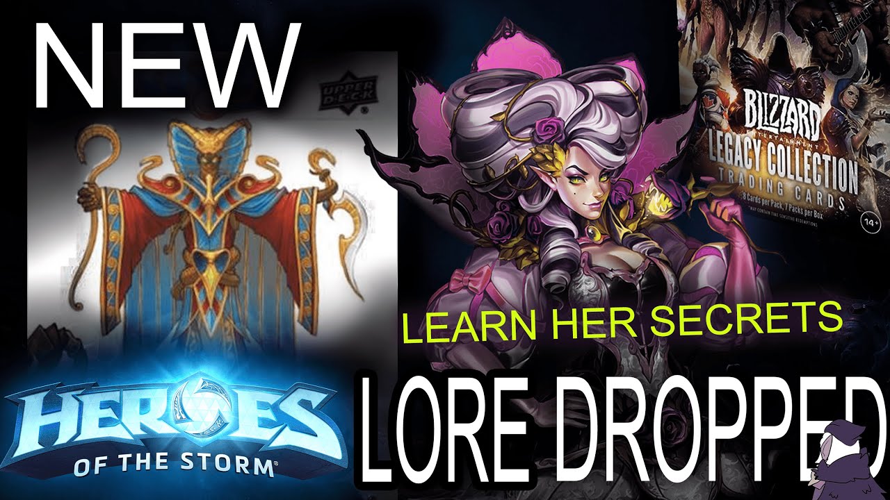 New Heroes of the Storm lore... from trading cards?