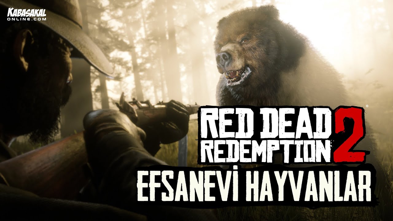 RDR2 Efsanevi Hayvanlar | All Legendary Animals