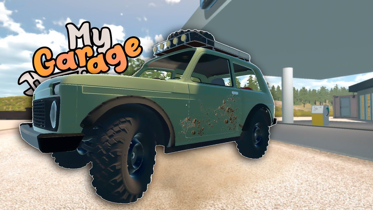 MY GARAGE - COMPREI AS NOVAS PEÇAS DO LADA OFF ROAD #09