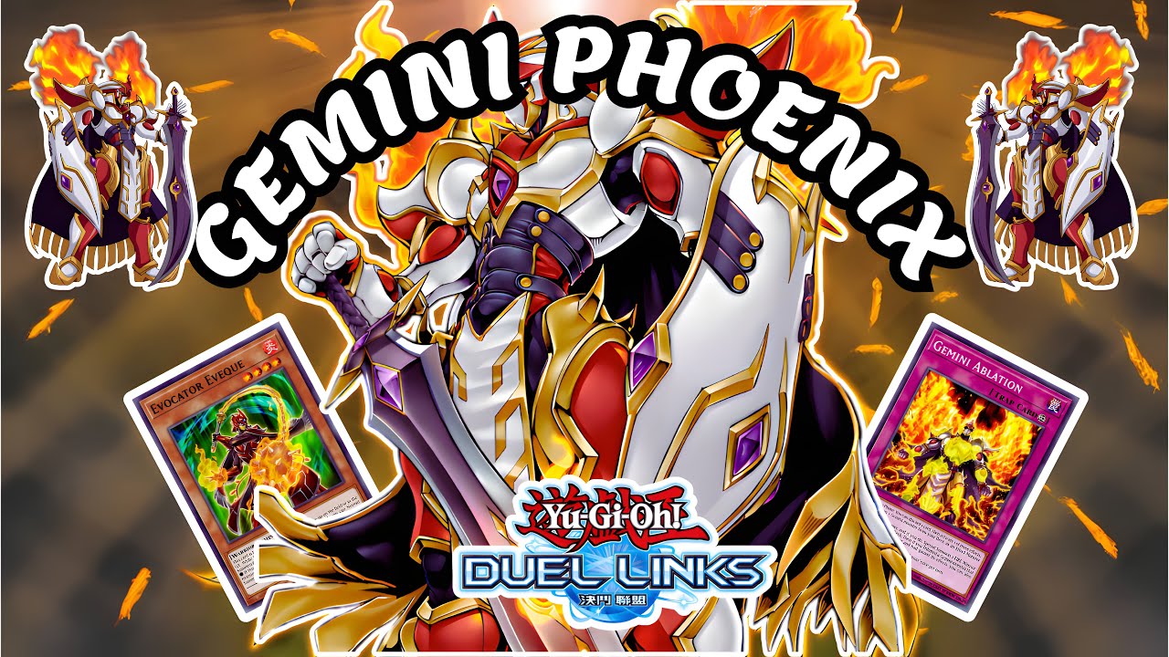 I BROKE THE META WITH THIS GEMINI PHOENIX DECK! (DUEL LINKS)