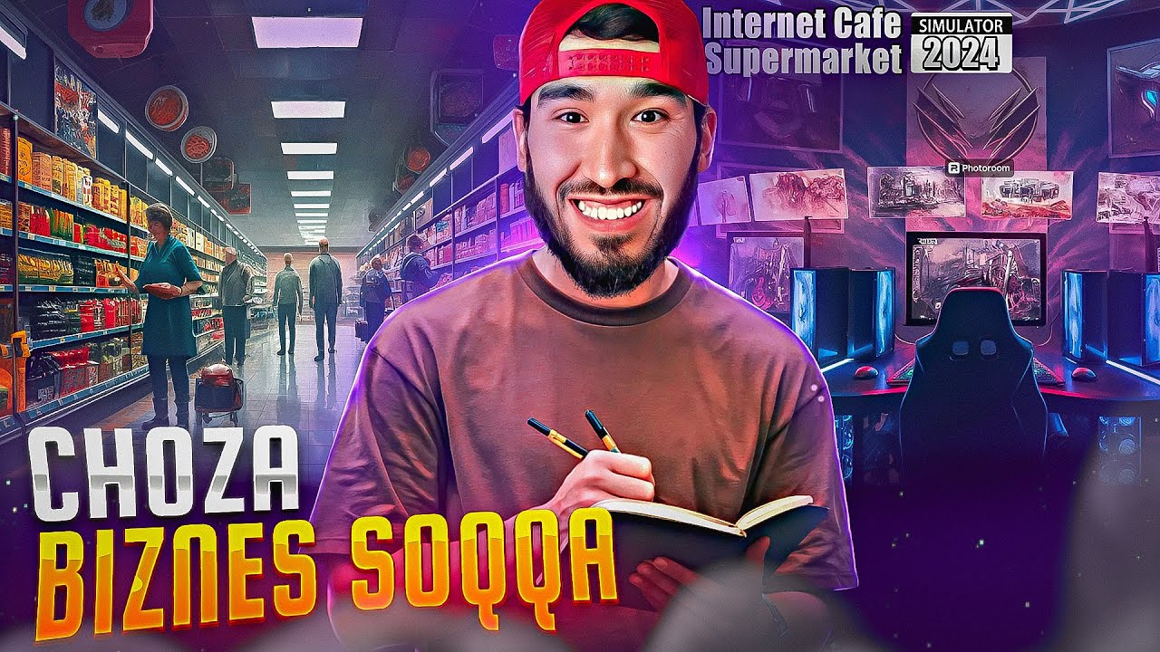 CHEZA BIZNESS SOQQA | Internet Cafe Simulator 2024 #2  | VRzona1 #qiziqarlivideo