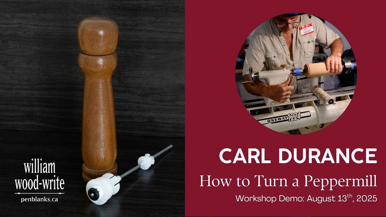 Carl Durance: How To Turn A Peppermill