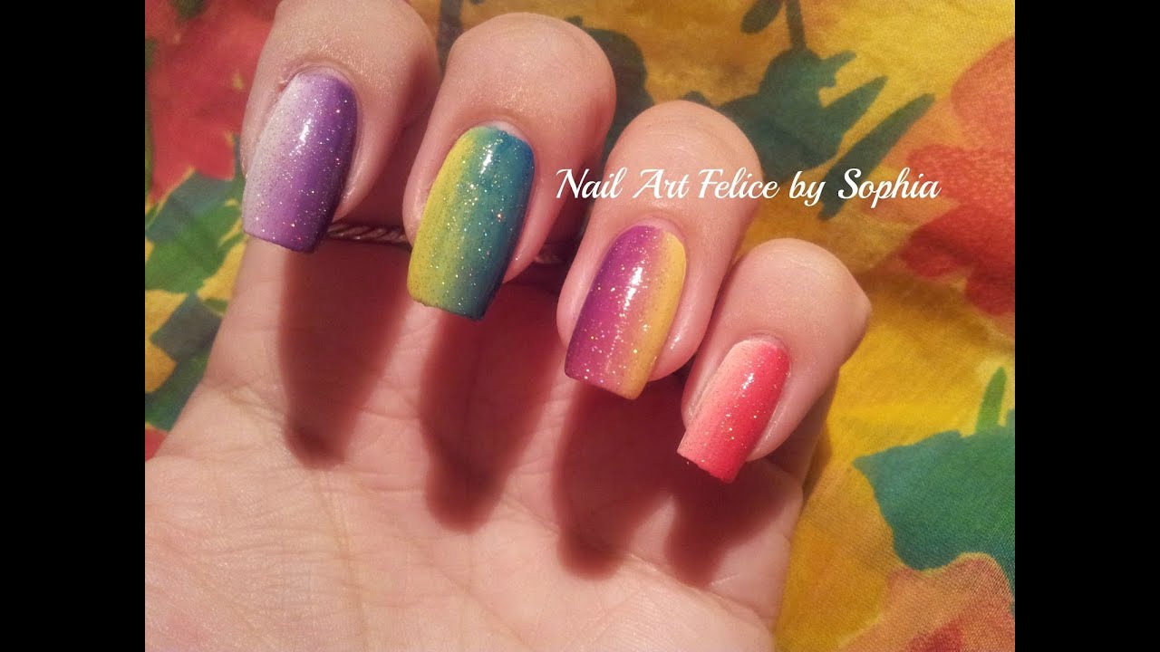 Tutorial Nail Art Shade (senza gel e senza smalti)