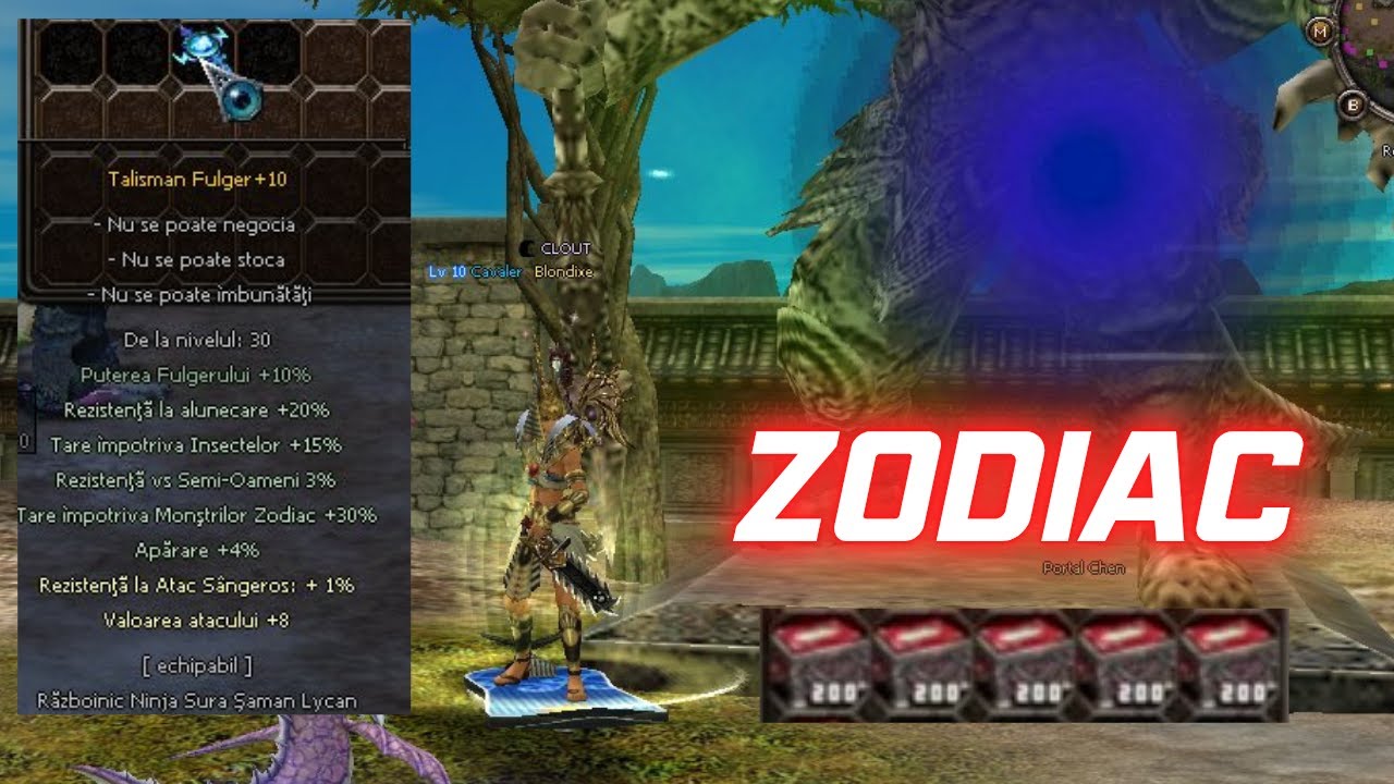 La Zodiac SOLO cu ninja (rezultat surprinzător) - Metin2ro Romania