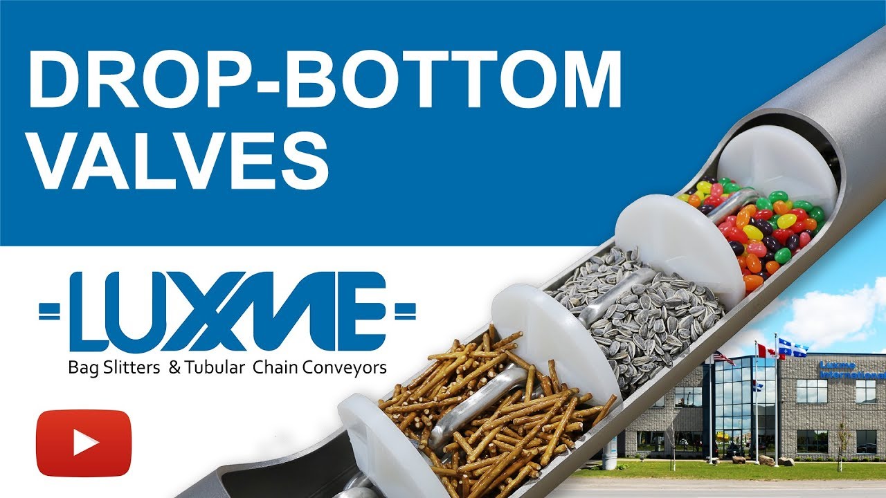 Drop-Bottom Discharge Valves - Tubular Drag Chain Conveyors - Conveying Systems -Material Handling