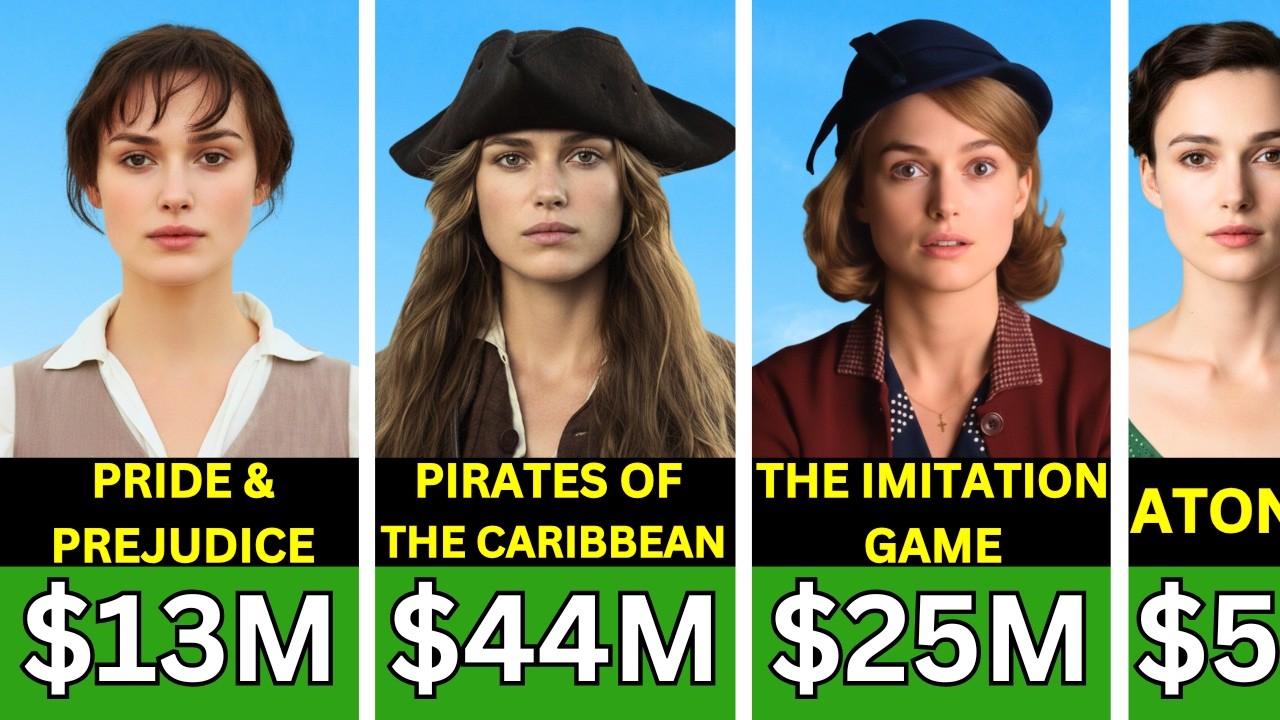 💰Keira Knightley’s Paycheck for Every Movie She’s Ever Made (Hit or Flop?)