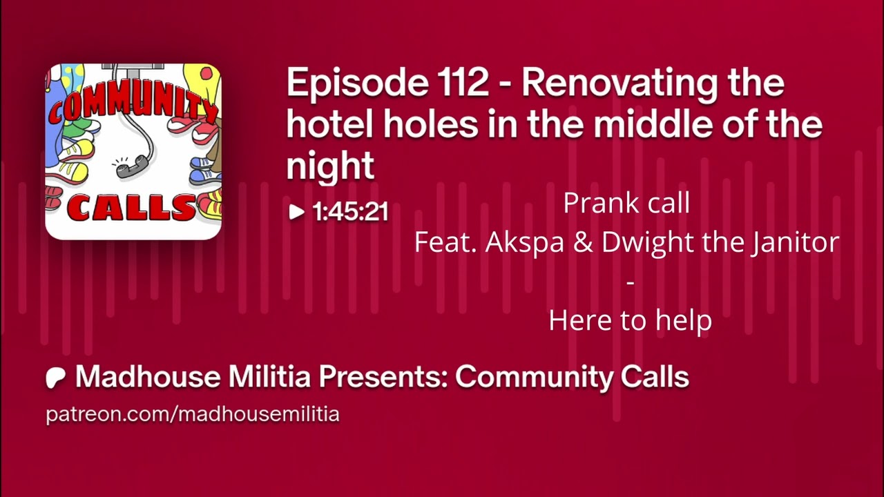 Prank Call - Akspa &@DwightTheJanitor - Here to help