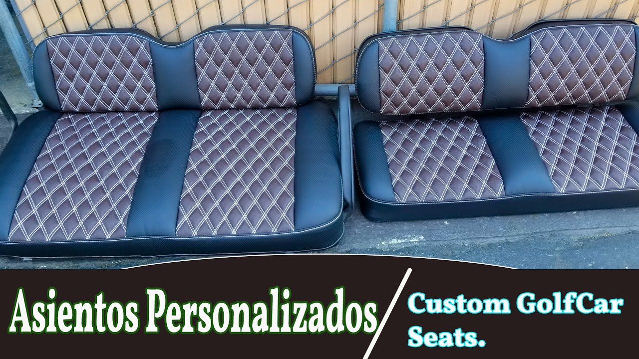 Como Hacer un Tapizado Personalizado Para un Carro de Golf