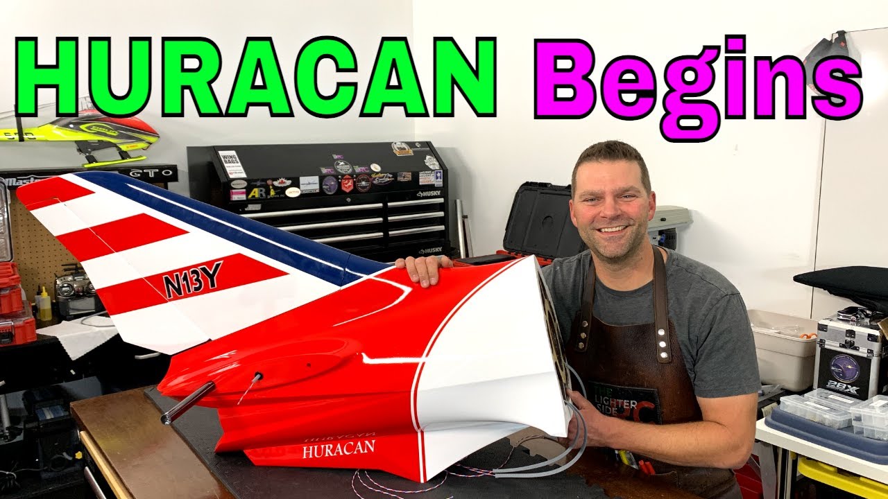 BEAUTIFUL HURACAN BUILD BEGINS - Art Scholl Scheme