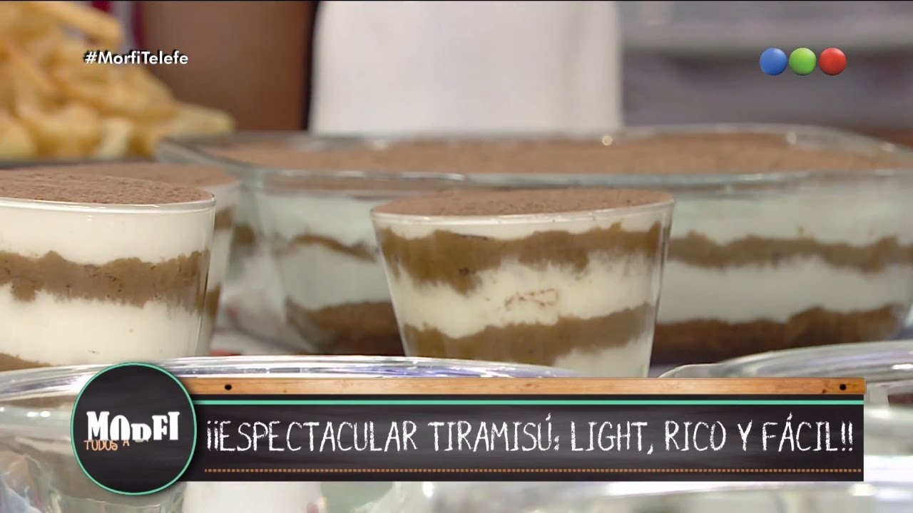 Tiramisú light - Morfi