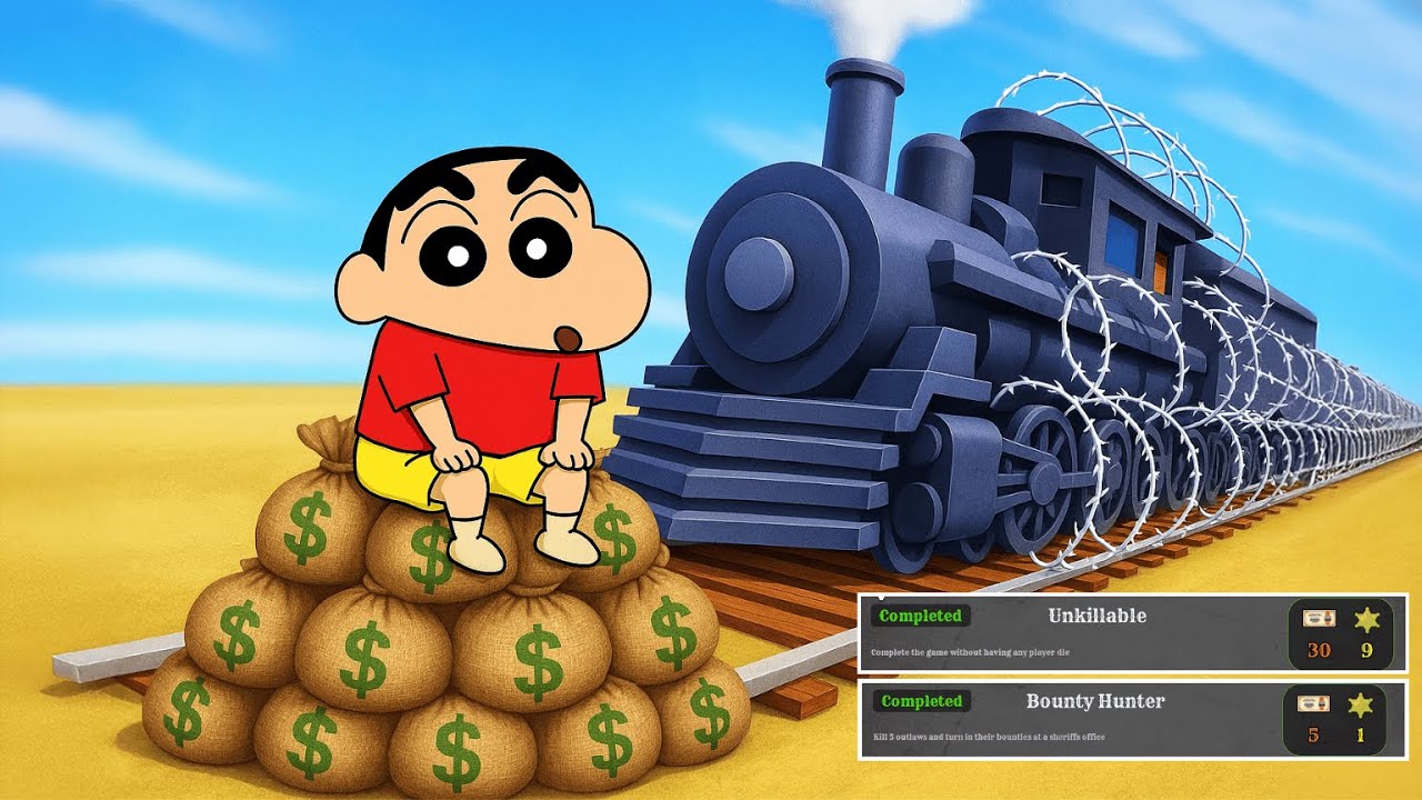 Dead Rails SOLO Gameplay in Tamil | GAMING WITH SHINCHAN ROBLOX!