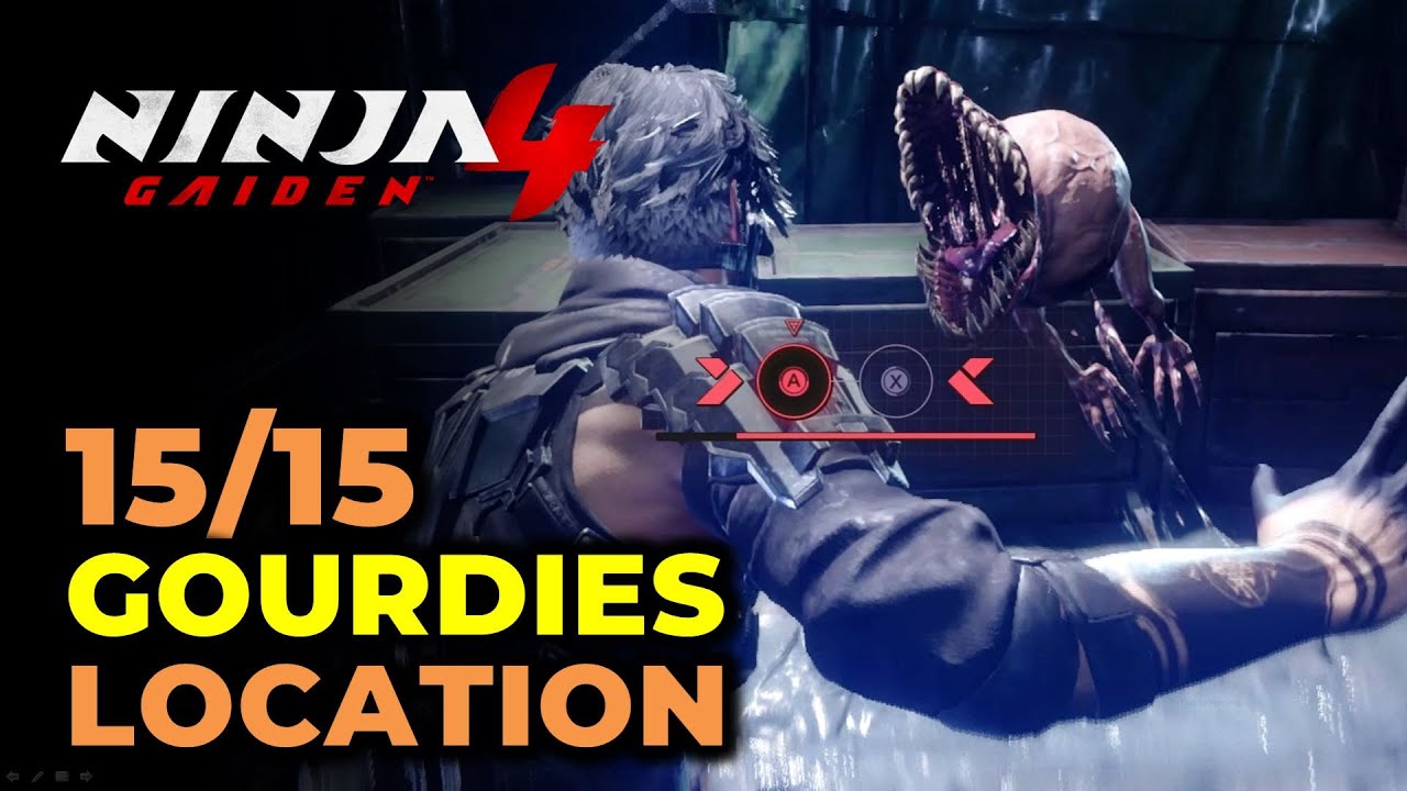 All 15 Gourdy Locations - Critter Collector Trophy | Ninja Gaiden 4