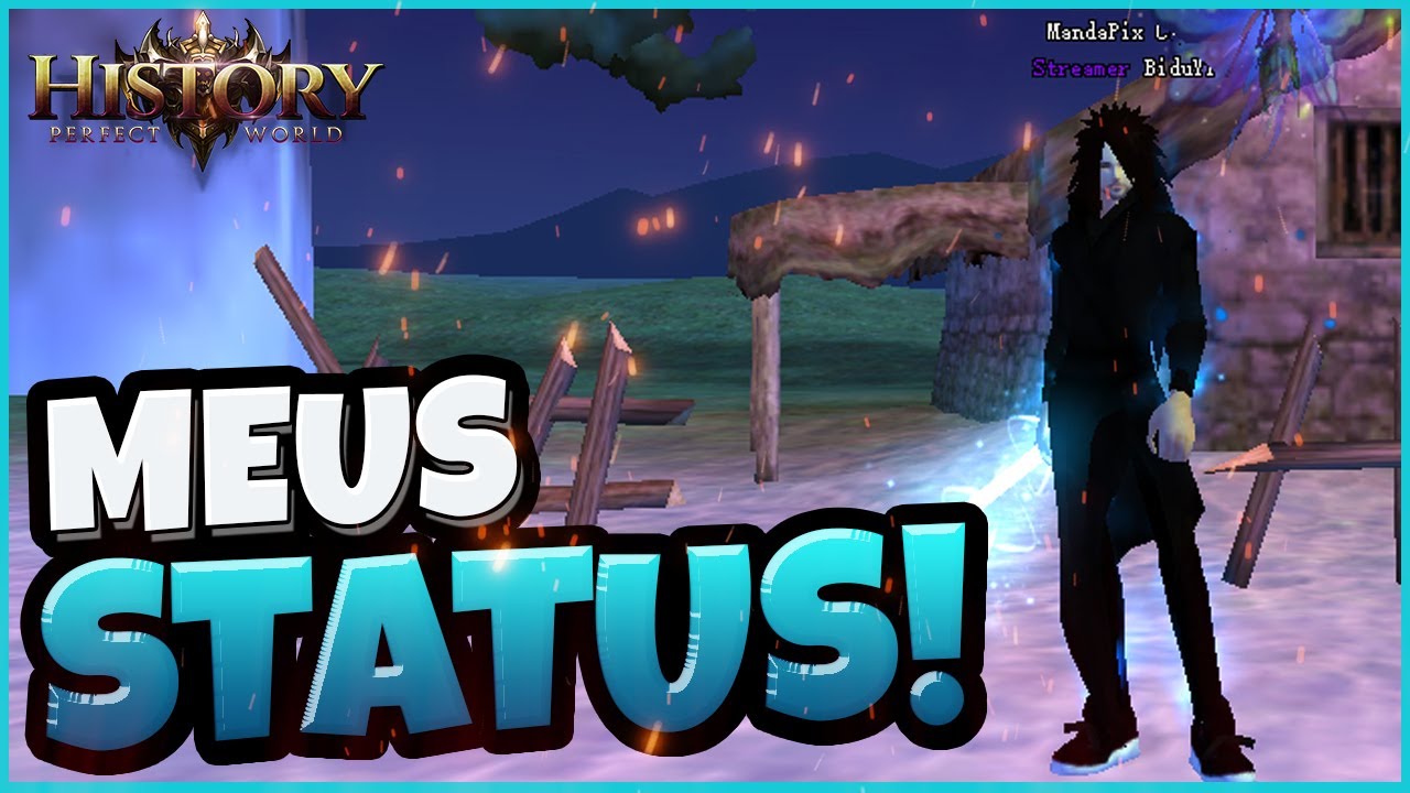 STATUS DO MEU MAGO - DICAS DE BUILD - PERFECT WORLD HISTORY