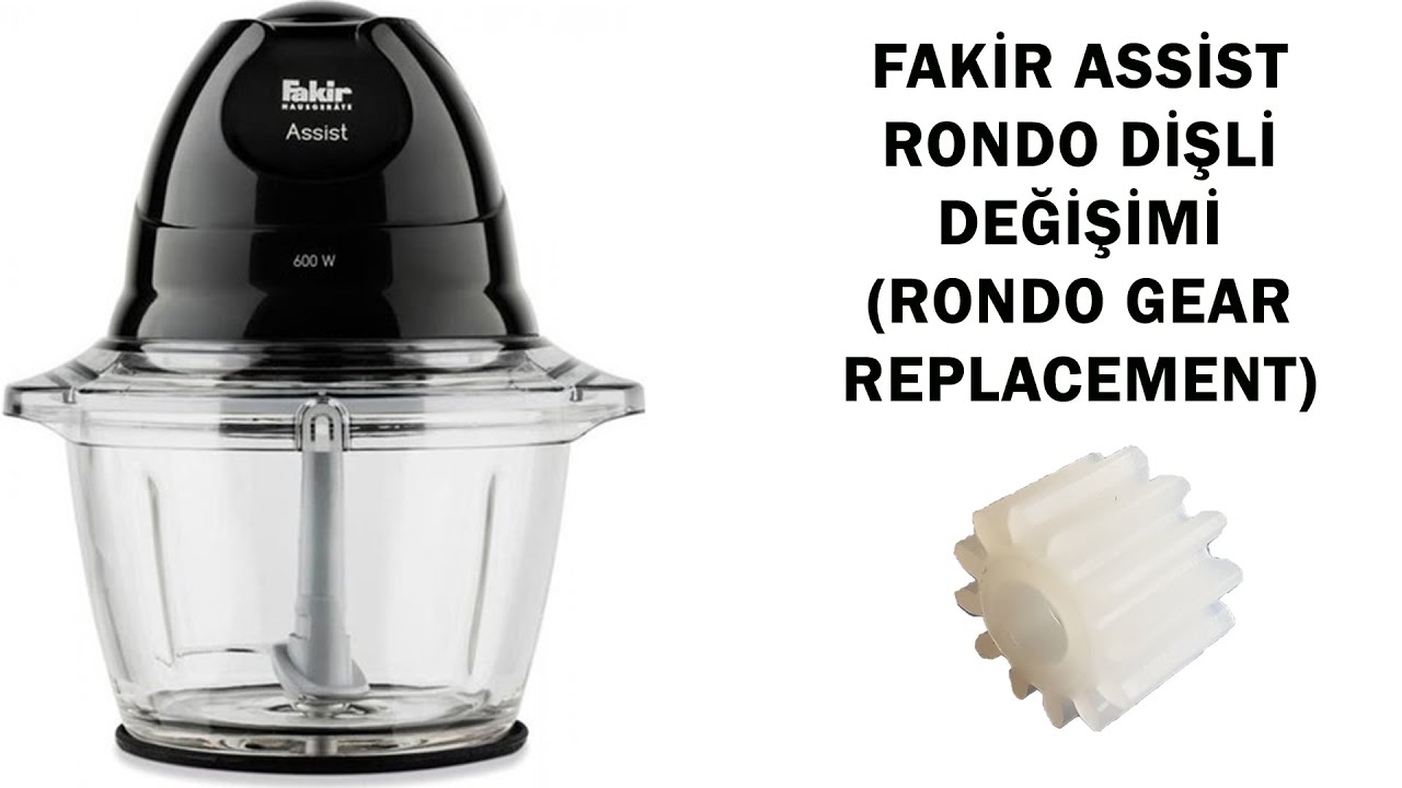 FAKİR ASSİST RONDO DİŞLİ DEĞİŞİMİ (RONDO GEAR REPLACEMENT)