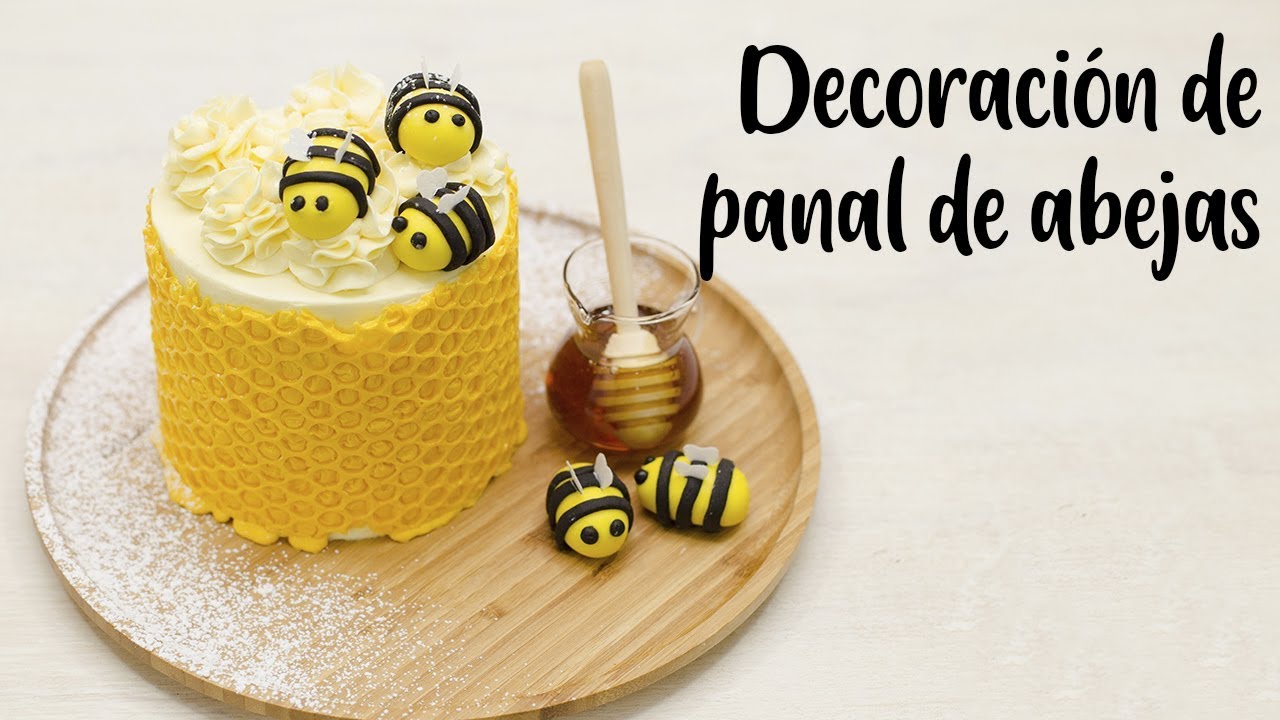 DECORACIÓN DE PANAL DE ABEJAS