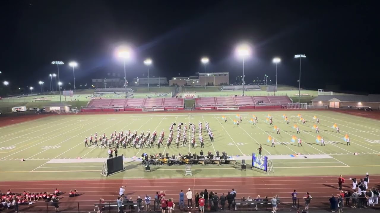 54th OJr Cavalcade - OJR HS Marching Band and Colorguard - 10.04.2025