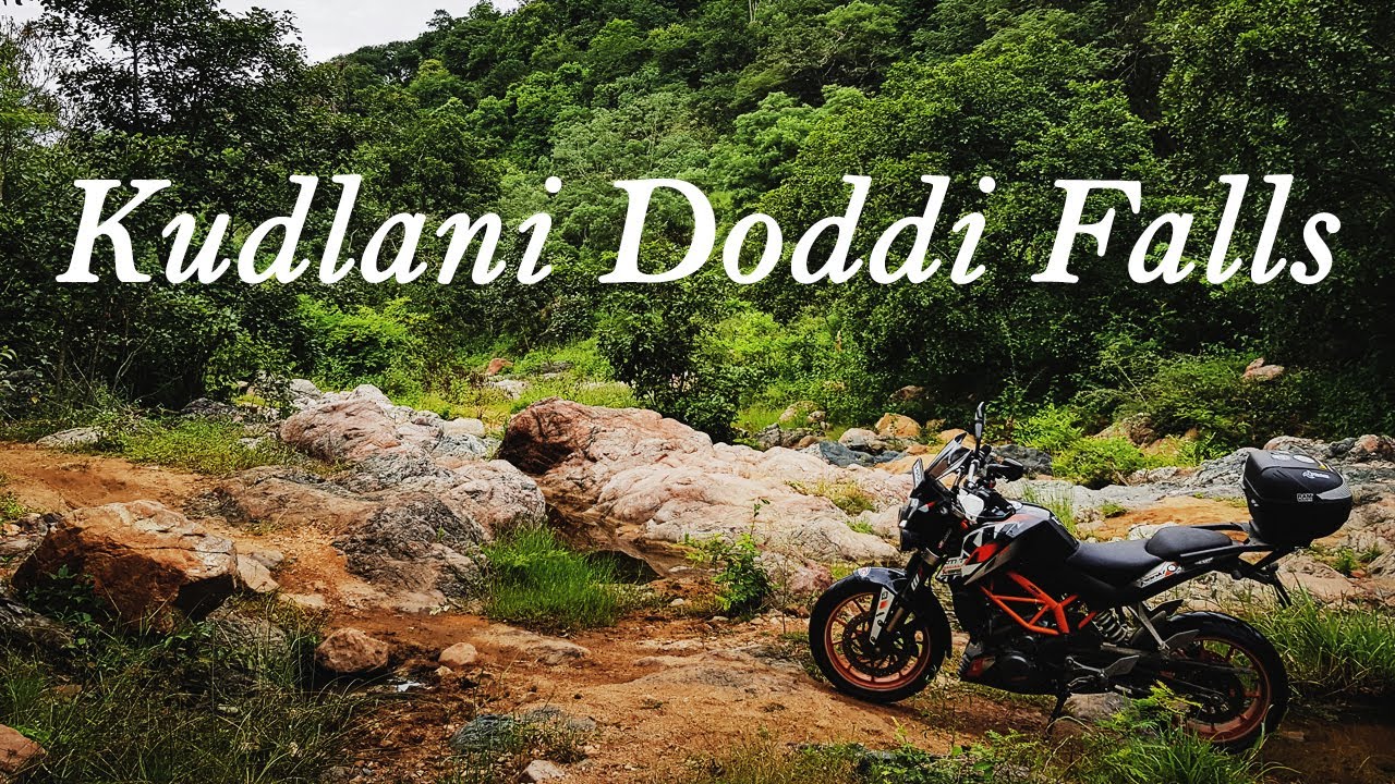 Kudlani Doddi Falls | Places to ride around Karnataka | AJ 390 |