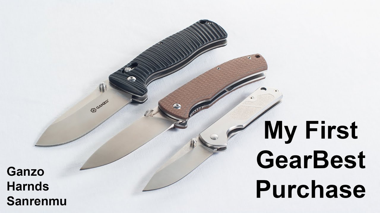 New Knives - Ganzo, Harnds and Sanrenmu