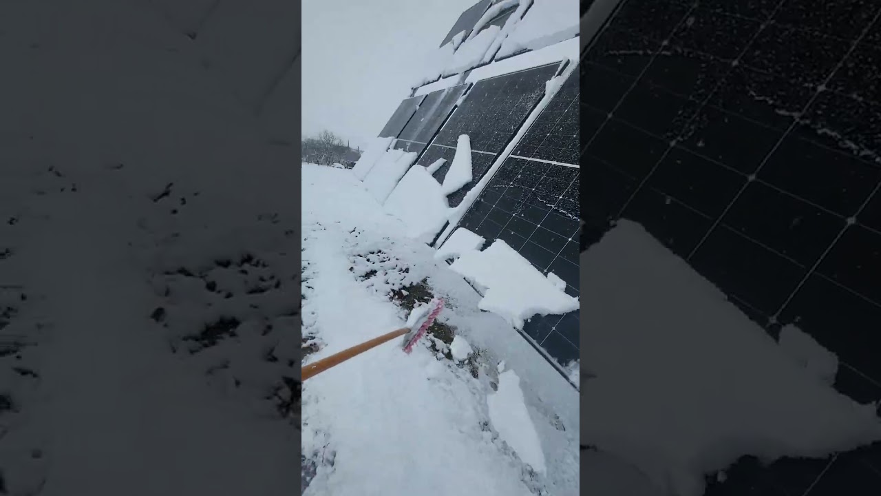 Fotovoltaice iarna