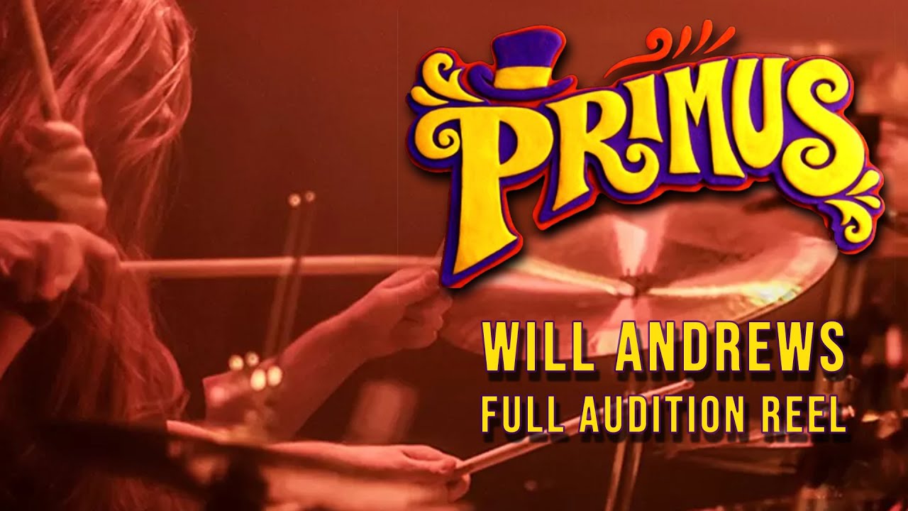 #primusdrumaudition Will Andrews Full Primus Audition Reel