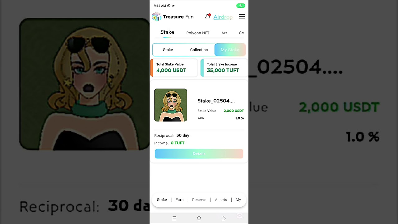 How To Redeem Stake On Treasure Fun || Live TUFT Token's Claim Process