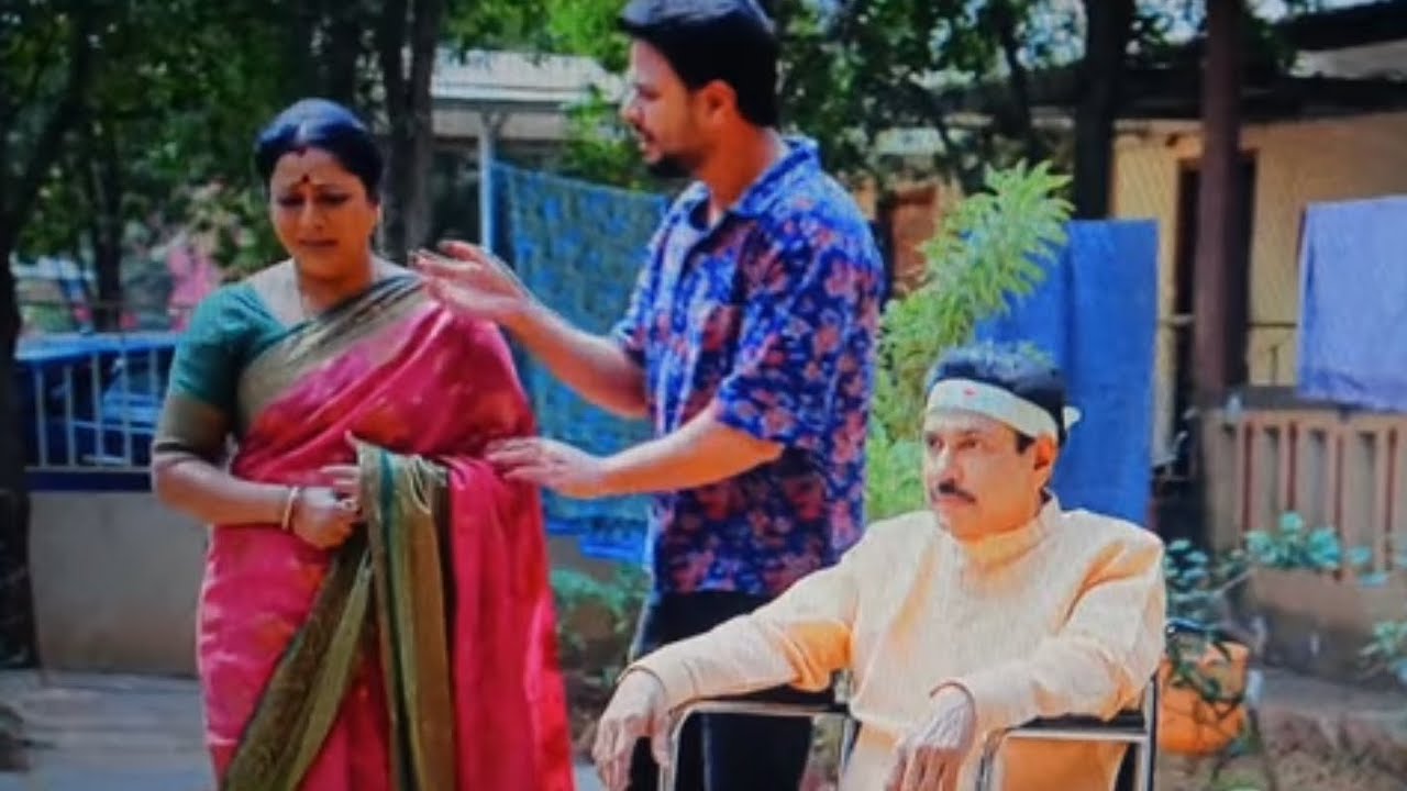 వీల్‌చేర్‌లో రాజేంద్ర ప్రసాద్ 😢 తండ్రిని సాధారణ మనిషిగా మార్చాలని కమల్ ప్రయత్నం.#intintiramayanam 