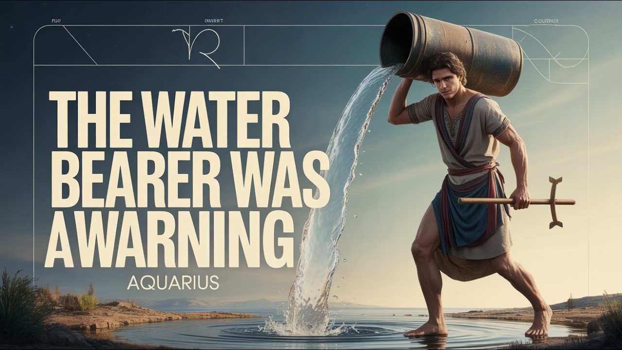 ♒ The Water Bearer in the Bible: A Symbol of Spiritual Transition, Not Comfort 💧
