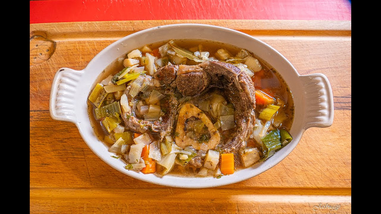 JARRET DE BOEUF AU BOUILLON DE  LEGUMES #cooking #recettes #food #foodlover  #foodaddict #instafood