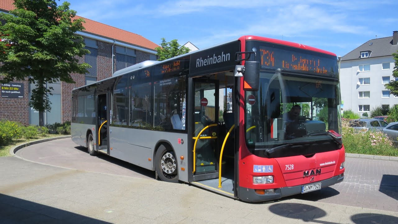 [Sound] Bus MAN NL 283 | #7528 | Rheinbahn AG Düsseldorf