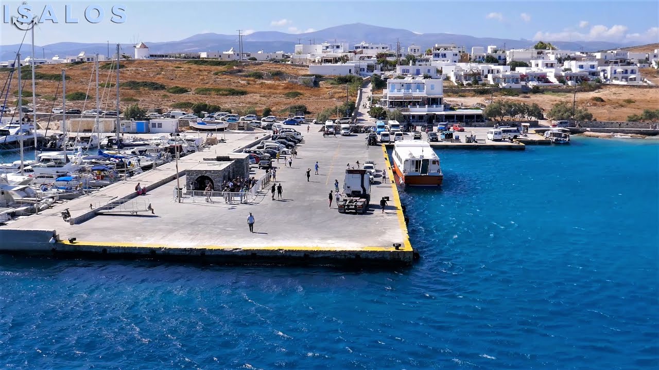 Blue Star Naxos – Καλοκαιρινή προσέγγιση στο Κουφονήσι! (Arrival at the port of Koufonisi)