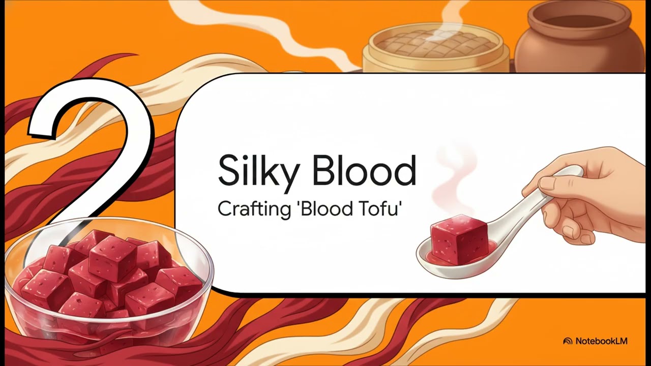 Grandpa’s Secret Chicken Blood & Intestine Soup: Silky, Crispy, and Nutrient-Rich!