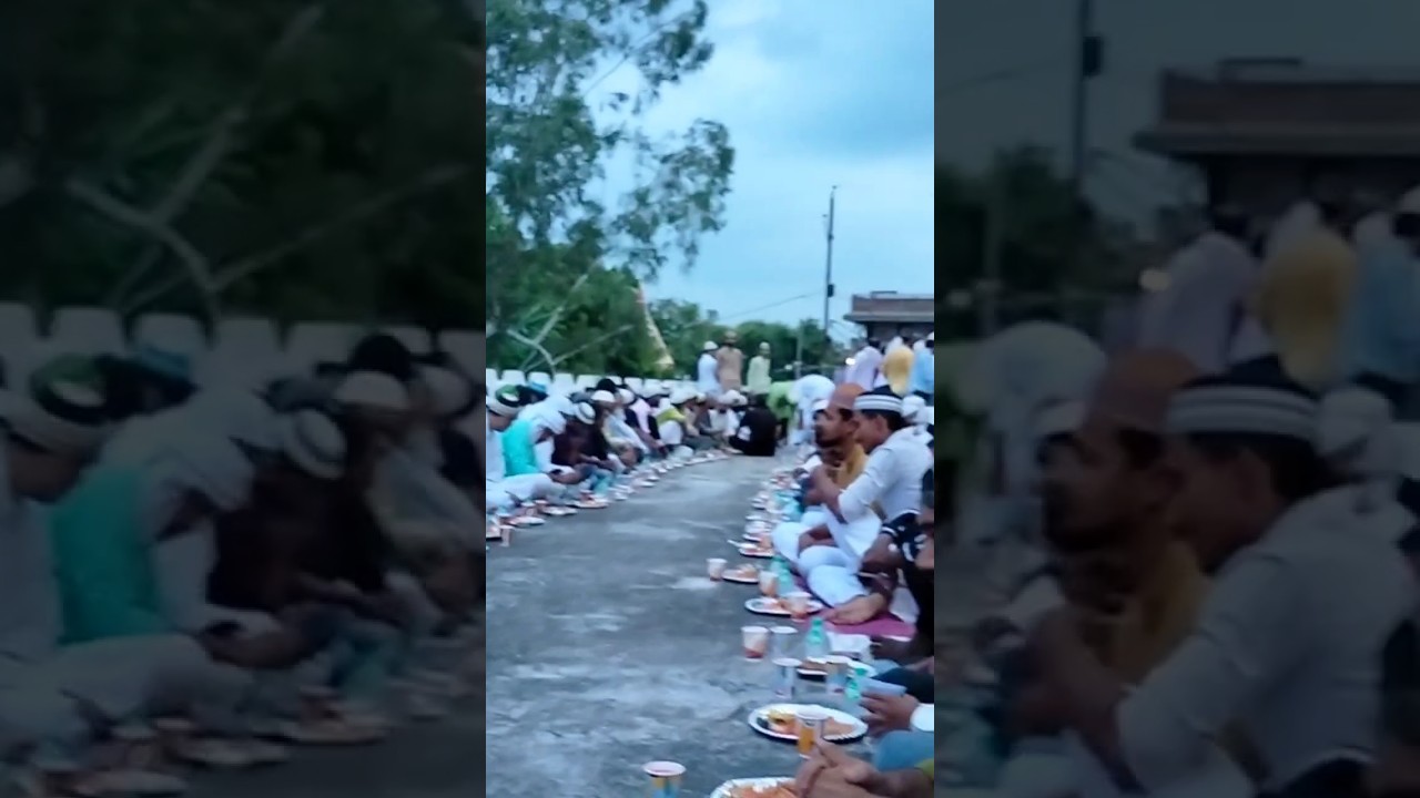 Moharram #iftar 29/7/2023/Noori jama masjid waidhan Singrauli district
