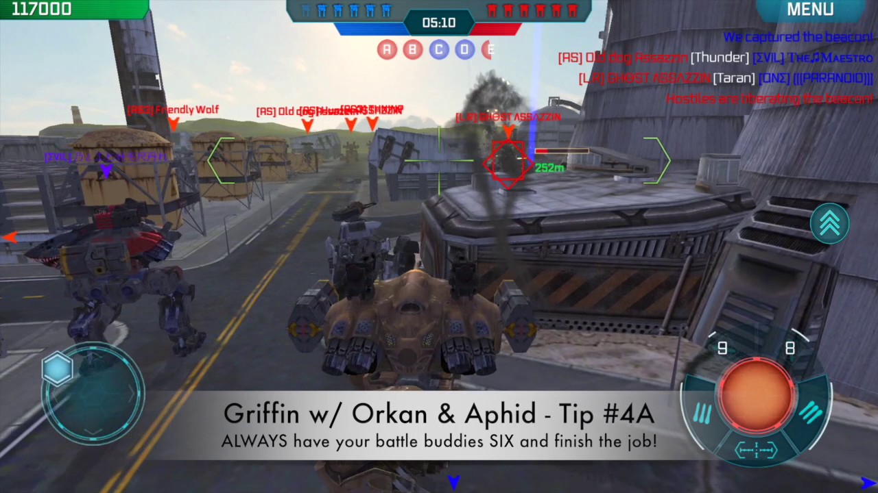 War Robots - 7 Tips For Mastering The Griffin Aphid/Orkan