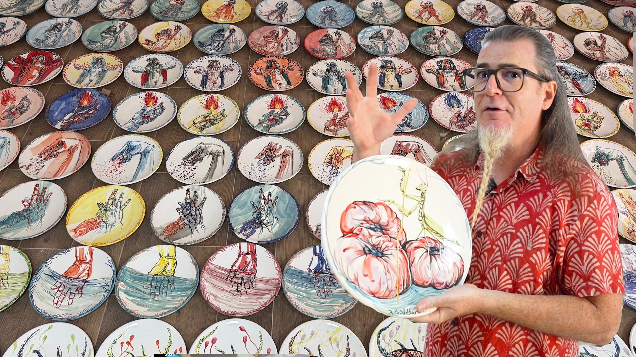 ¿POR QUÉ he CREADO 313 PLATOS en CERÁMICA? El proyecto más ambicioso de mi vida - ARTE