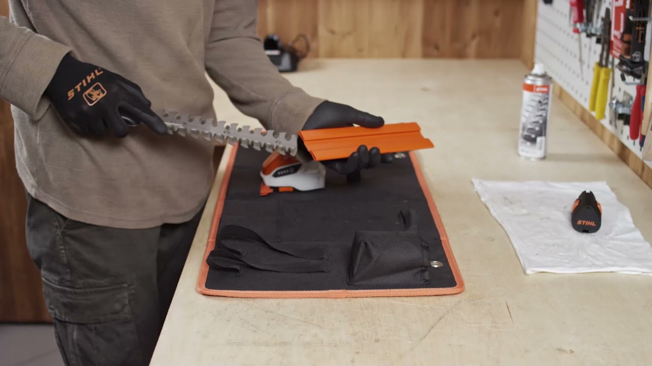 Como limpiar y guardar HSA 26 de Stihl