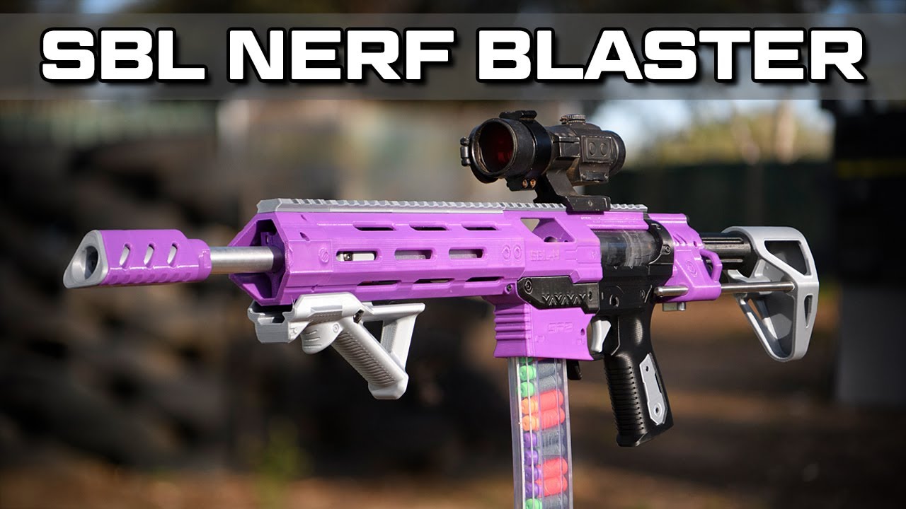 SBL Nerf Blaster from Gavinfuzzy Customs!