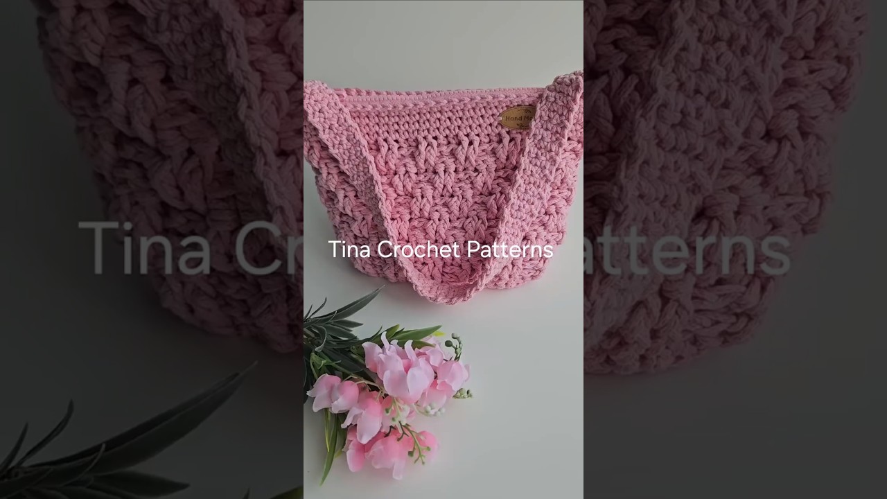 CROCHET PATTERN Textured Cross Body 