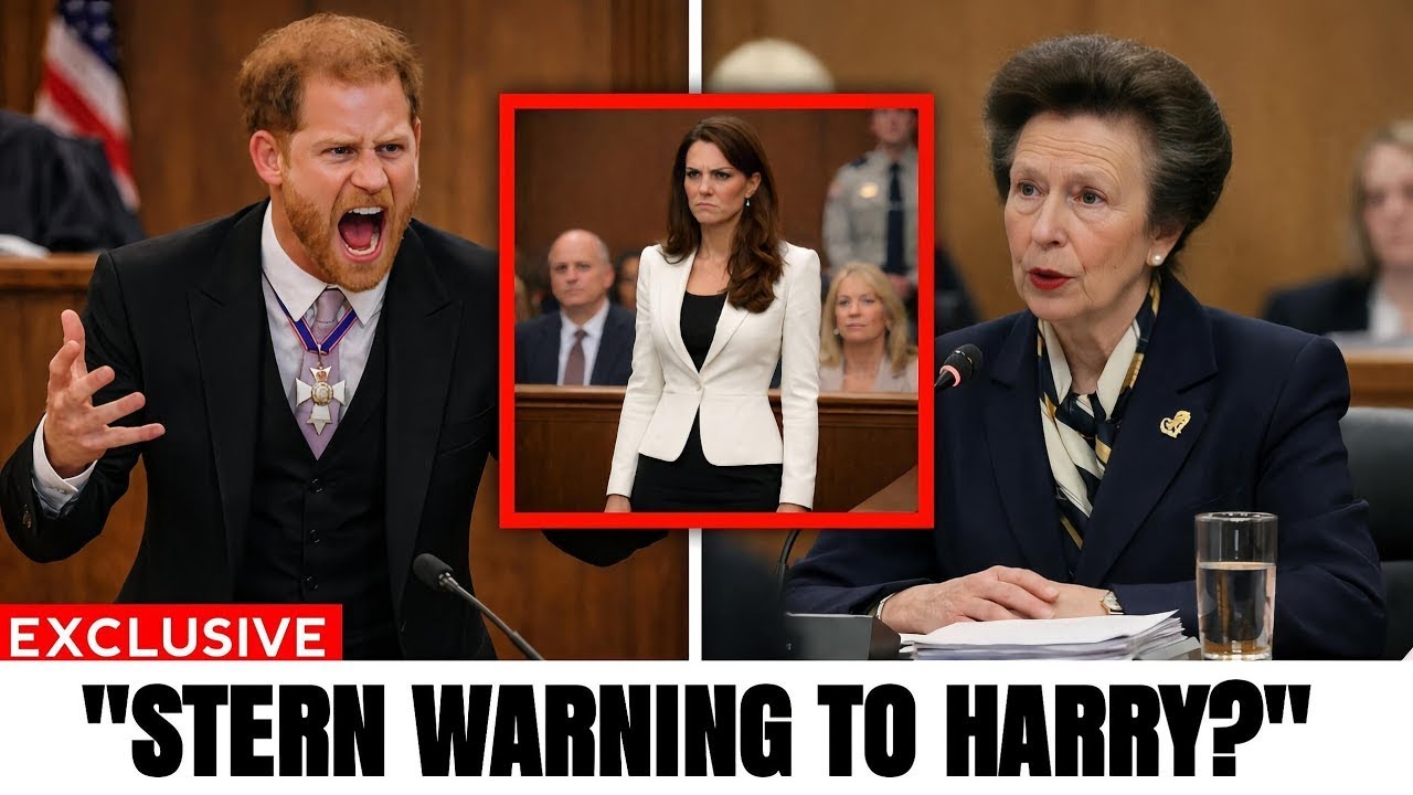 Prince Harry Goes Nuts In Court! Princess Anne ISSUES STERN WARNING As Harry OFFENSES Catherine