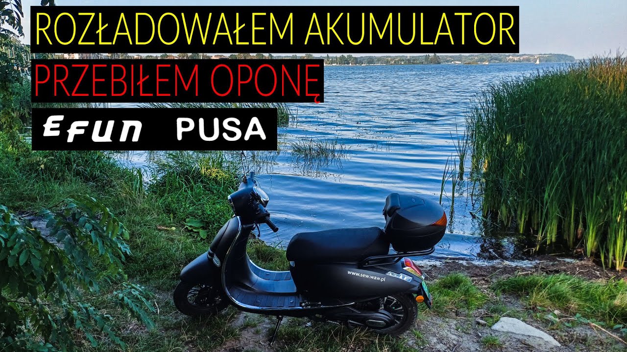 Ile km przejadę skuterem elektrycznym EFUN PUSA 3000?