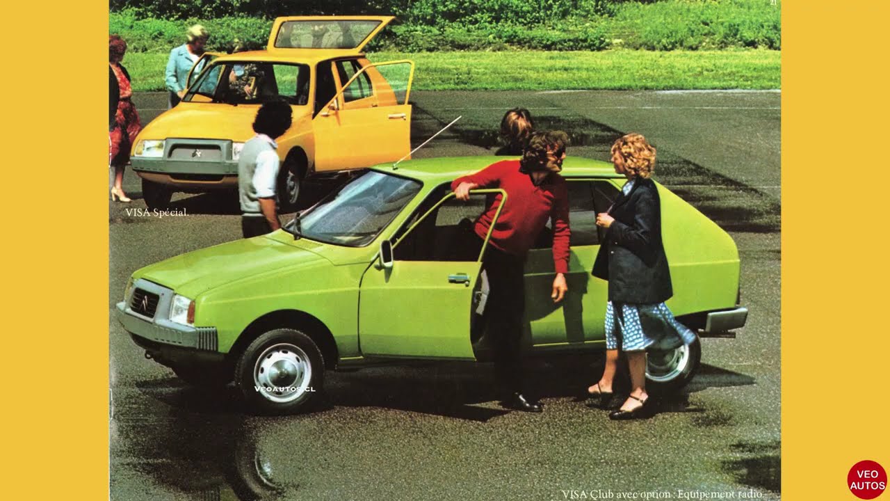 Citro&euml;n Visa Presentaci&oacute;n Chile Julio de 1979 #veoautos