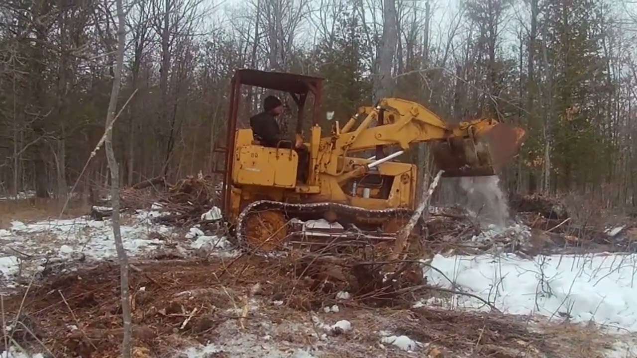 International 125 Crawler Loader Comes Home and put to work