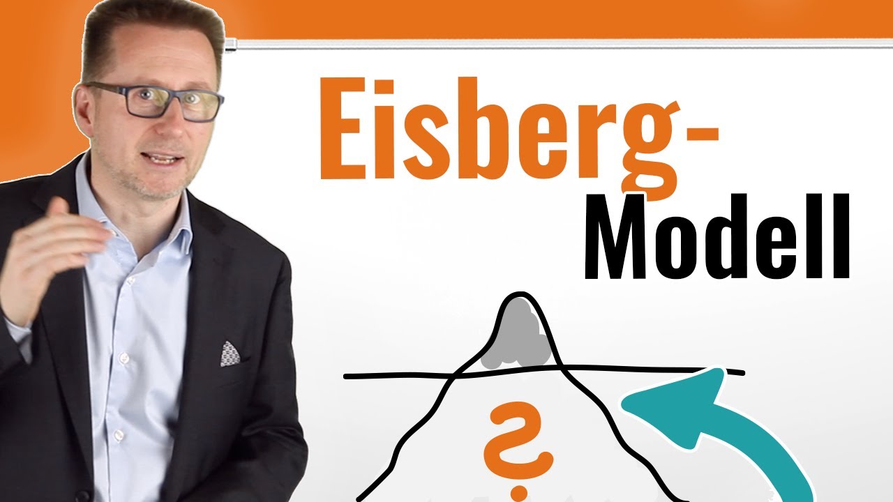 Das Eisbergmodell der Kommunikation einfach erklärt