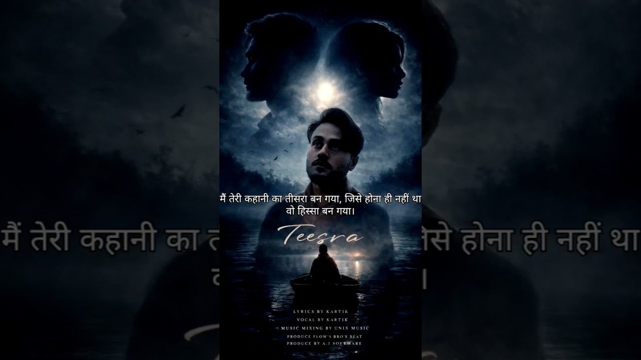 Teesra💔 OFFICIAL SONG TRAILERS #breakupsong #love #heartbreaksong
