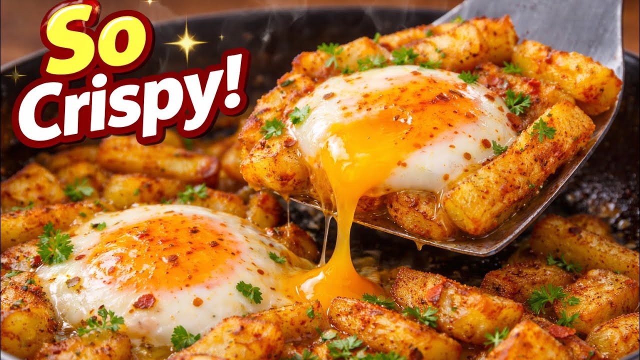 This Spicy Potato & Egg Breakfast Is Addictive!