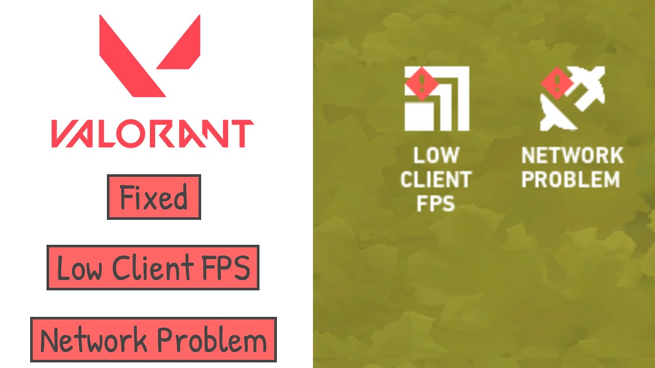 Исправление низкого FPS в клиенте Valorant | Проблема с сетью Valorant | Исправление падения FPS ...