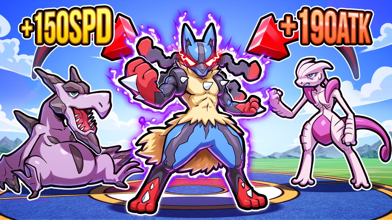 Choose Your Mega Starter, But STEAL The Others Stats!