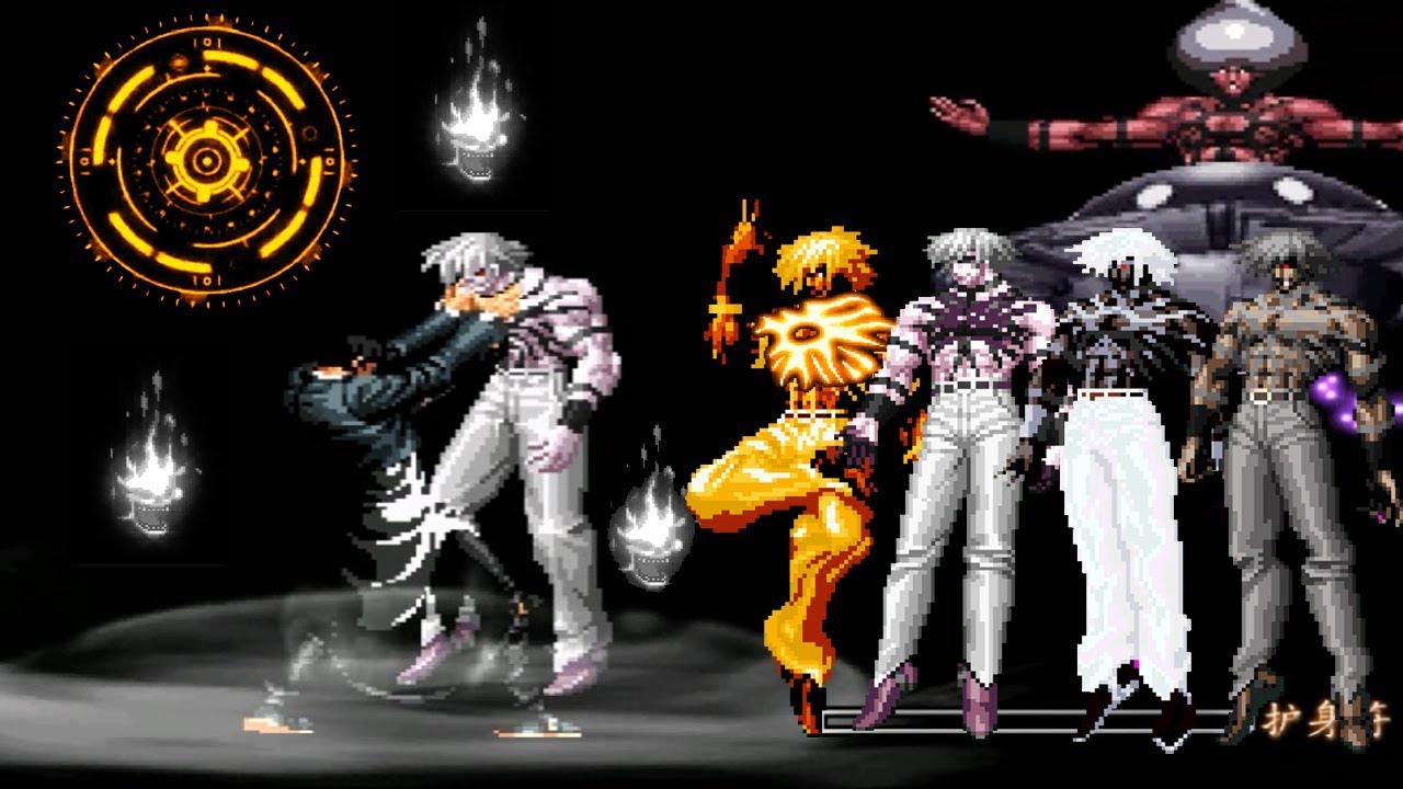 KOF Mugen Boss Orochi Iori AR VS Súper Orochi Team